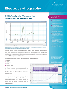 ECG Analysis 11B