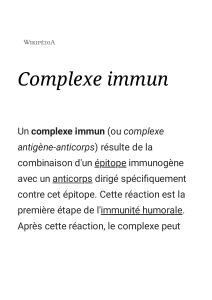 Complexe immun — Wikipédia