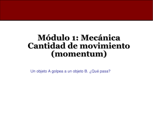 Mecanica_Cantidad de movimiento