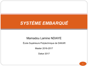 Cours Systeme Embarque Master