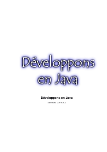 Developpons en Java