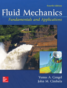Fluid Mechanics - Cengel and Cimbala - McGraw-Hill Education 2017