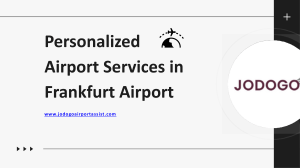 Airport Meet and Greet Service in Frankfurt Airport