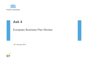 European Business Plan Review for Education Service Provider