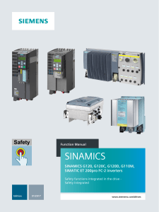safety integrated sinamics g120