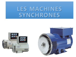 Machines synchrones (1)