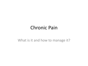 Chronic Pain