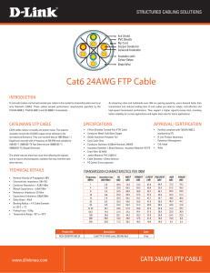 FICHE TECHNIQUE cable ftp cat 6 DLINK (1)
