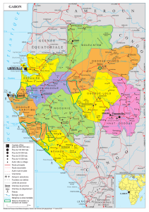 Carte Gabon pdf