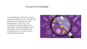 c'est quoi la microbiologie