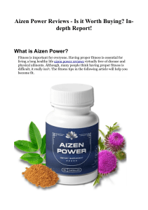 Aizen Power Reviews - Is it Worth Buying? In-depth Report!