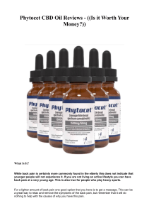 Phytocet CBD Oil Reviews - ((Is it Worth Your Money?))