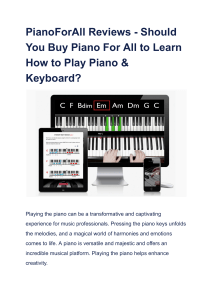 PianoForAll Reviews - Should You Buy Piano For All to Learn How to Play Piano   Keyboard 