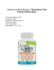 Oweli Liver Detox Reviews - Read About This Product Before Buy