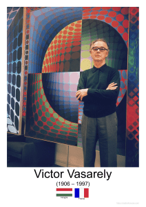 Victor Vasarely - affiche artiste
