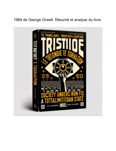 [Télécharger PDF] 1984 de George Orwell. Résumé et analyse du livre 