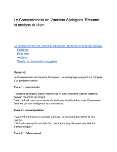 [Télécharger PDF] Le Consentement de Vanessa Springora. Résumé et analyse du livre 