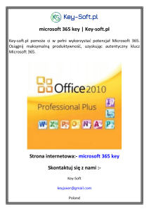 microsoft 365 key | Key-soft.pl