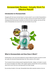 Kerassentials Reviews - Actually Work For Effective Result