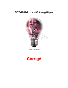 SCT-4061-2 : Le défi énergétique - Science et technologie à la
