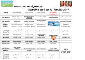 fromages - Collège Saint Joseph