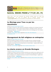 Bulletin ARCRE–PECRE nº 74 (01.05.14)