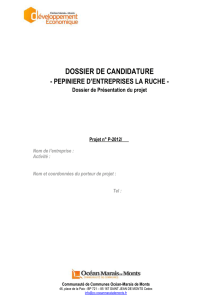 4. S\`implanter - dossier candidature pépinière La Ruche (1,15 Mo)