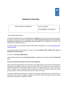 RFQ-2016-038 - UNDP | Procurement Notices
