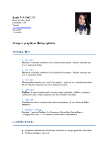 Designer graphique (Infographiste)