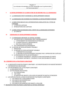 Chapitre 3 La croissance économique est