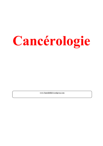 Cancérologie - WordPress.com