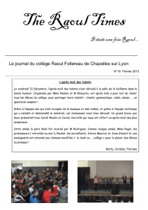 JCRF n°18 - Collège Raoul Follereau