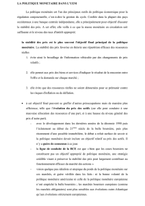 III Le cadre institutionnel de la politique monétaire de la zone euro