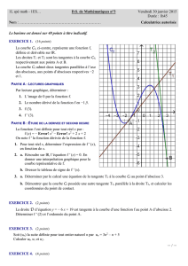1L spé math - 1ES… D.S. de Mathématiques n°3 Vendredi 30