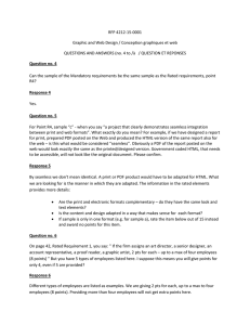 RFP 4212-15-0001 Graphic and Web Design / Conception