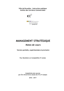 Management stratégique