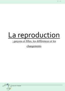 La reproduction