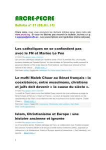 Bulletin nº 57 (02.01.14)