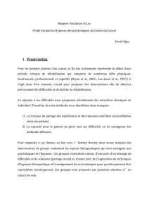 Rapport d`activité - Fondation Saint-Luc