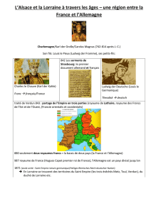 Charlemagne/Karl der Große/Carolus Magnus (742-814 après J.-C.)