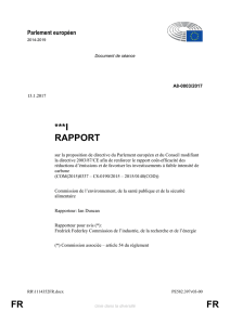 RAPPORT sur la proposition de directive du Parlement