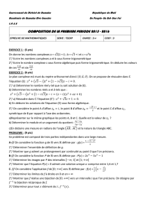 Cliquez ici pour TELECHARGER SUJET D