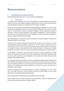 Introduction aux neurosciences