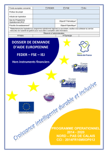 Rapport type d`instruction - Europe en Nord