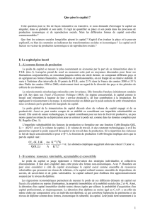 Que pèse le capital ? Cette question peut se lire de façon