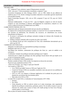 Economie de l`Union Européenne
