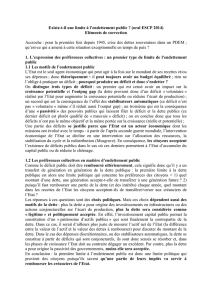 Existe-t-il une limite à l`endettement public ? (oral ESCP 2014