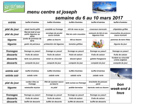 fromages - Collège Saint Joseph
