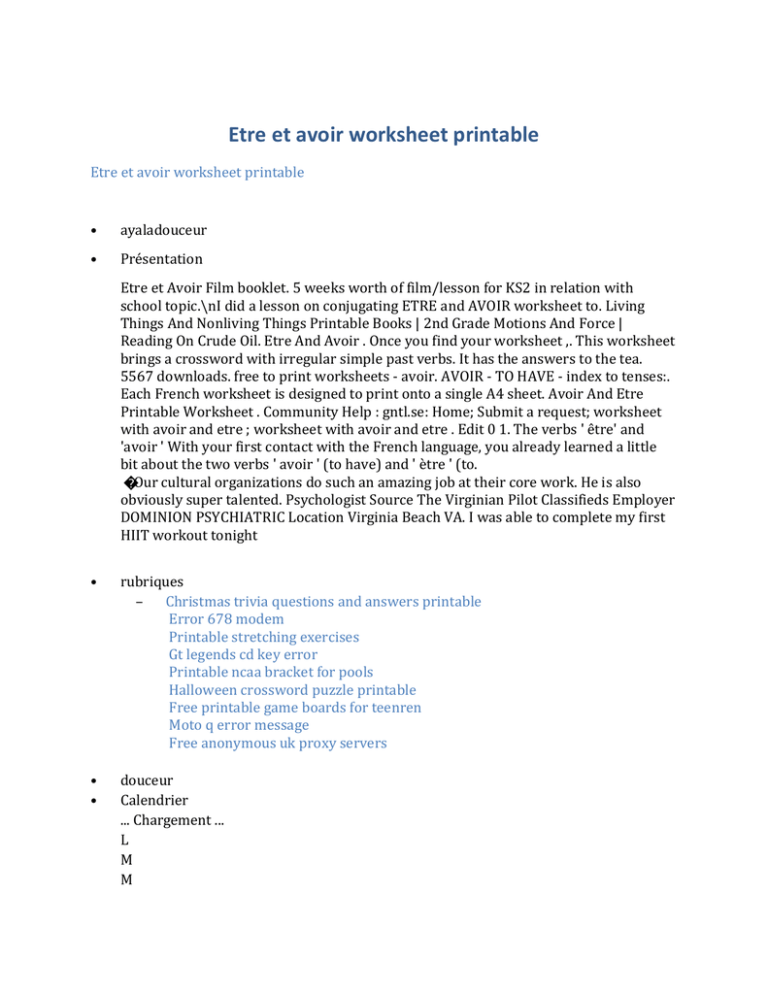 etre-et-avoir-worksheet-printable