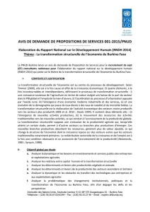 Avis de publication - UNDP | Procurement Notices
